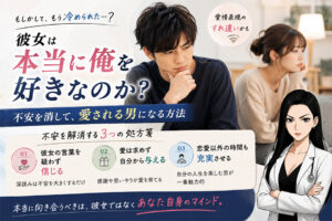 彼女に愛されてるかわからない男性必見!不安を解消する3つのサインと対処法