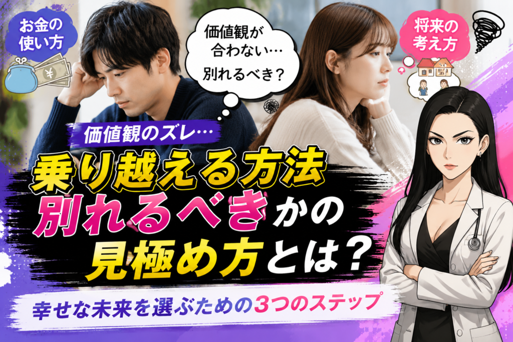 譲れないなら別れも選択