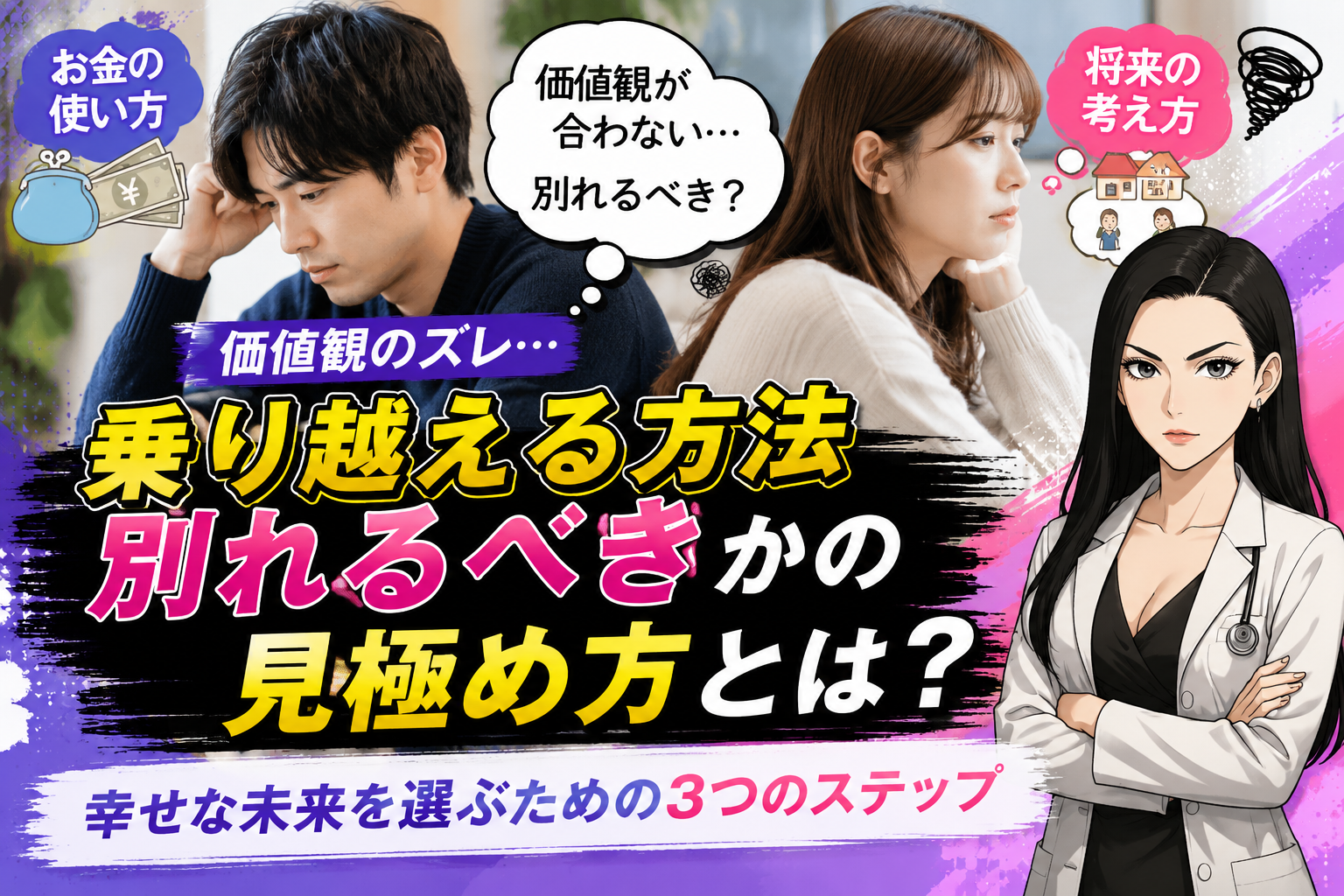 譲れないなら別れも選択
